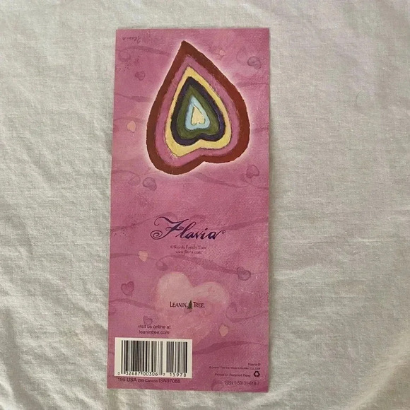 Vintage 6/pk INSPIRING WORDS Greeting Cards Leanin' Tree Flavia Weedn NOS - Picture 4 of 13